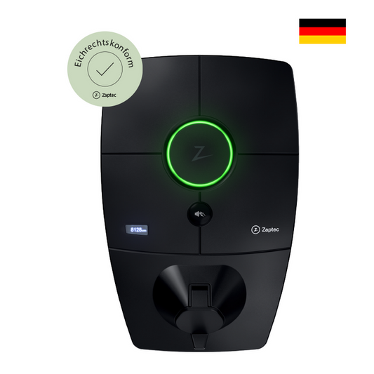 Zaptec Pro – 22 kW Ladestation | MID | Eichrechtskonform | inkl. Backplate | V2G Ready