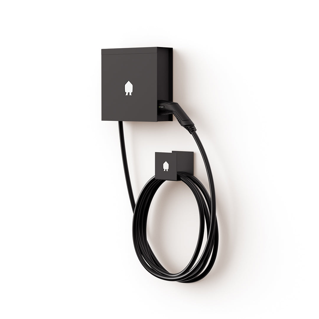 Smappee EV WALL 8m kabel tot 22kW 1 / 3 phase zwart