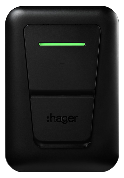 Hager Witty Plus 22-kW-Wallbox – Version mit Steckdose