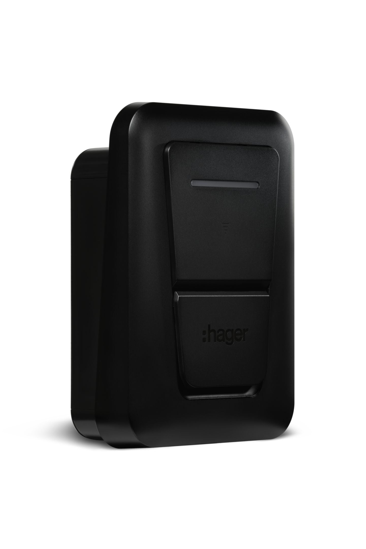 Hager Witty Plus 22-kW-Wallbox – Version mit Steckdose