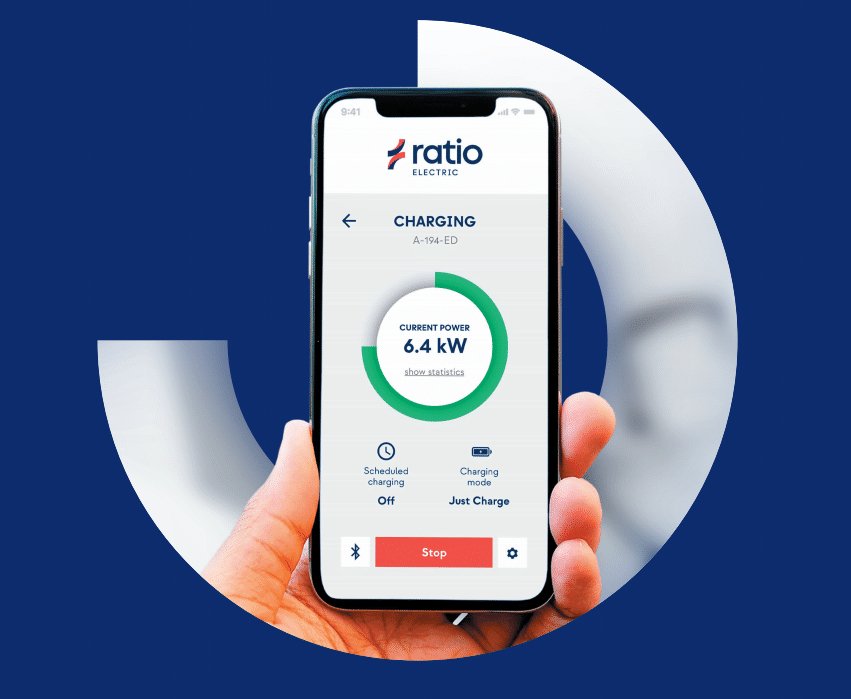 Ratio Smart 7,4kw 5 of 7m laadkabel met app - Slimmelaadpunt.nl