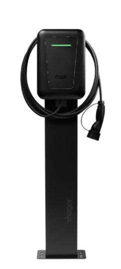 Hager Witty Pro 22-kW-Wallbox – Kabelversion (6,5 m)