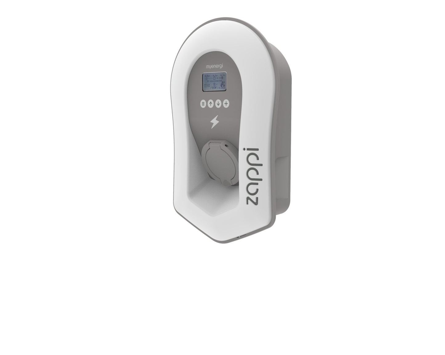 Zappi v2.1 7,4kw wit incl. load balancing en opladen via zonnestroom - Slimmelaadpunt.nl